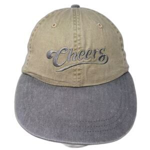 Adams Cheers TV Show Boston Baseball Cap Beige Gray OSFA Cotton Slideback Hat